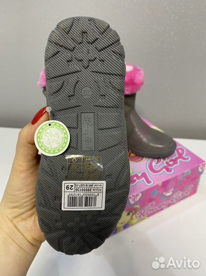 Зимние сапоги для девочки 29 размер