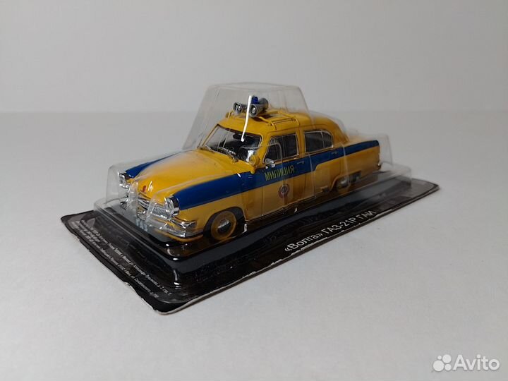 Газ-21Р Волга гаи 1:43