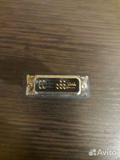 Переходник с DVI-A на VGA. (новый)