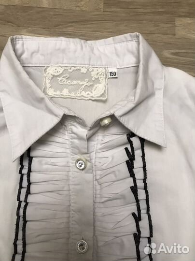 Школьные блузки для девочки 152