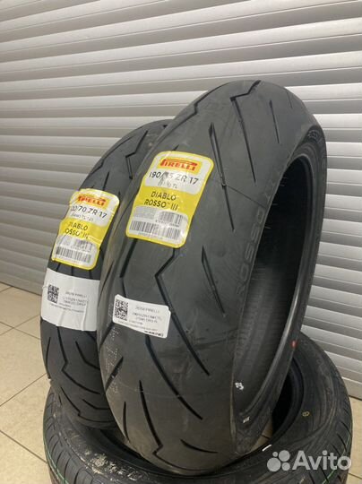 Мотошина Pirelli Diablo Rosso 3 190 55 17