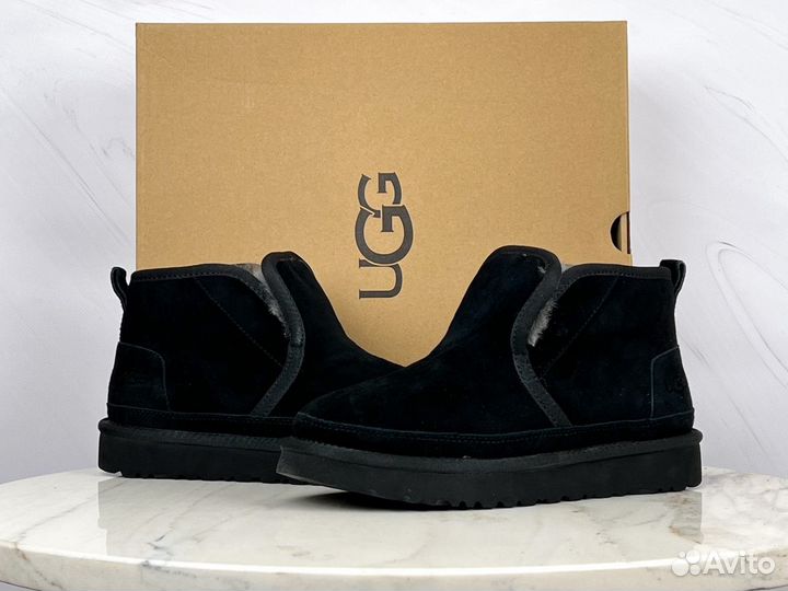 Ботинки угги UGG Neumel Minimal Black