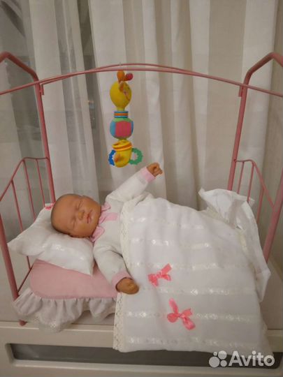 Кроватка для кукол р 31*51