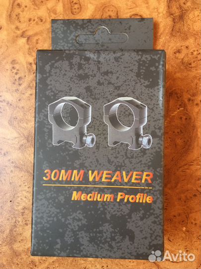 Кольца Vector Optics 30 мм, на Weaver, (sctm-22)