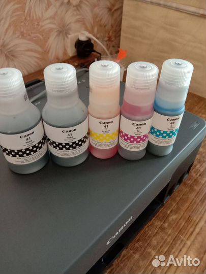 Чернила для принтера canon G 1420 GI-41