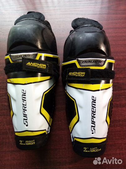 Хоккейные наколенники Bauer детские 9(23см)