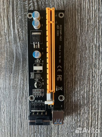 Райзер chipal ver006s PCI-E Molex