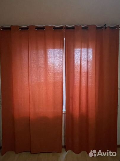 Карниз со шторами