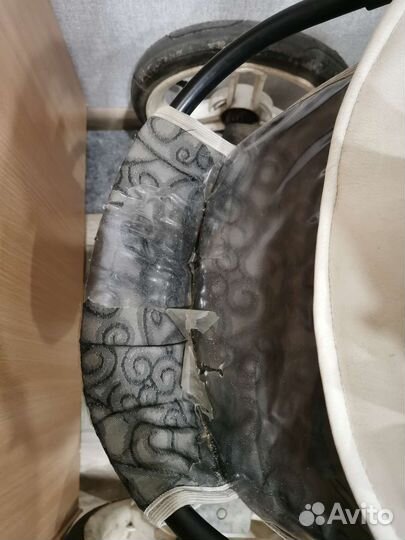 Коляска 2 в 1 эко кожа