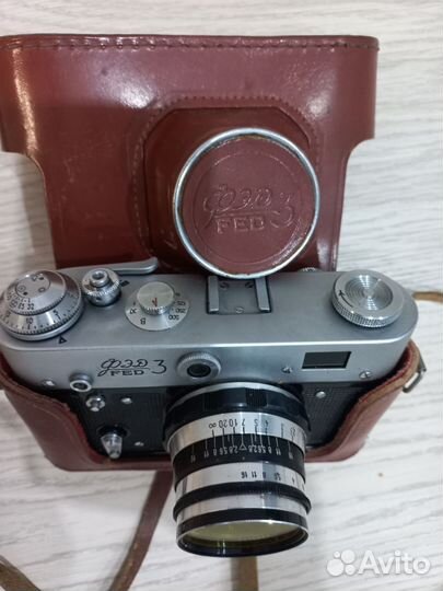 Плёночный фотоаппарат Фед 3
