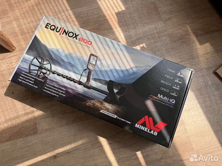 Металлоискатель minelab equinox 800