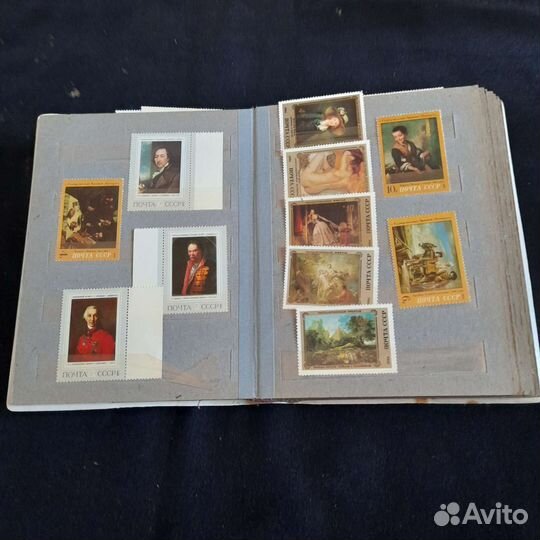 Альбом с марками СССР 10