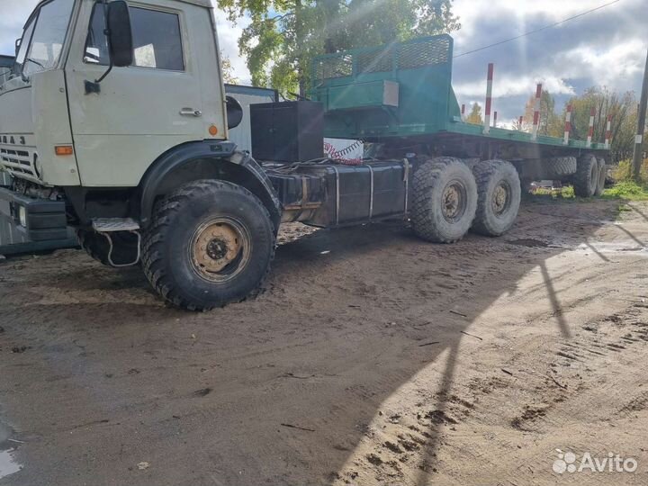 КАМАЗ 43118 с полуприцепом, 2000