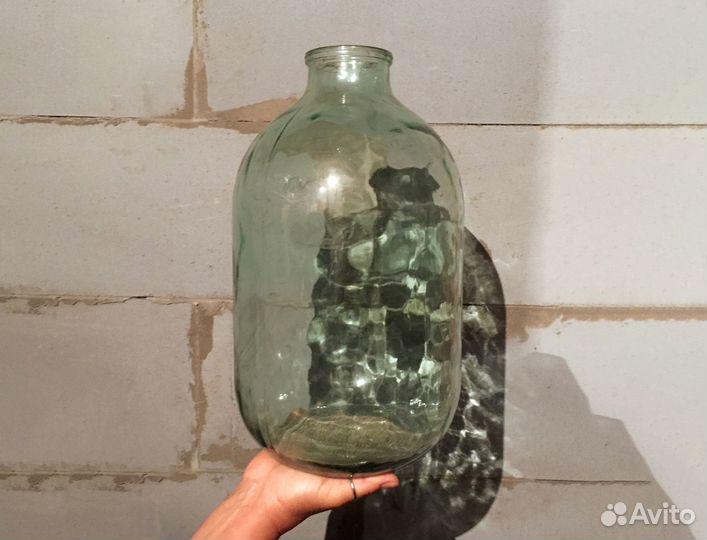 Банка 10 литров стеклянная