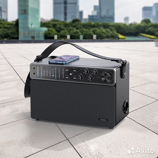 Портативная колонка с 2 микрофонами BS50