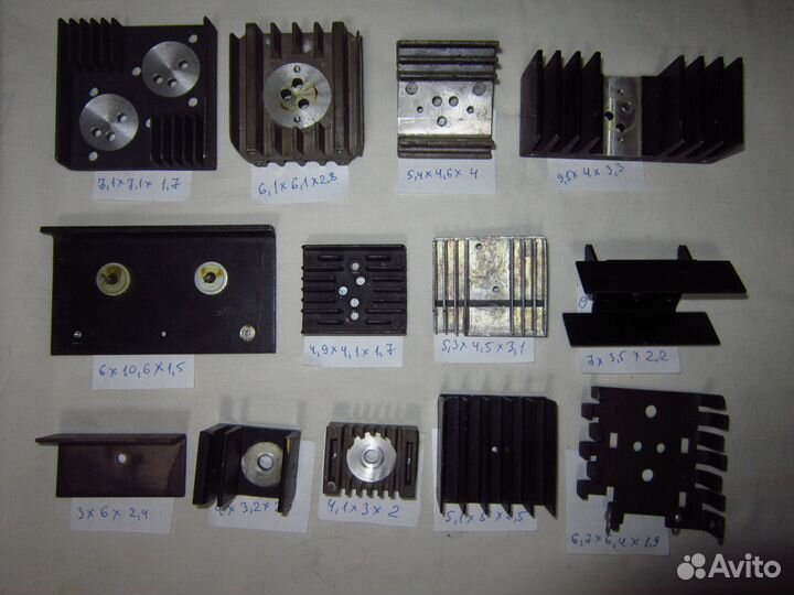 Преобразователь эоп В-3М, радиаторы охлаждения