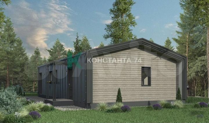 Дом 80 м² на участке 6 сот.