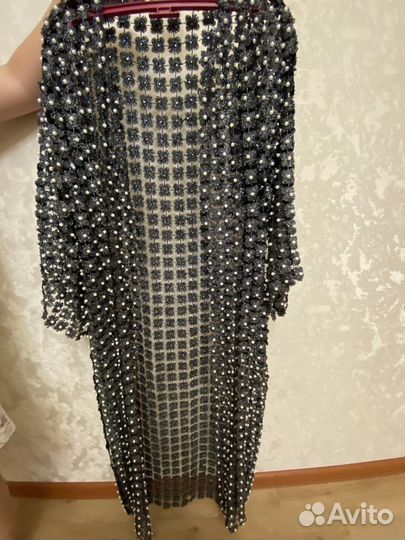 Накидка из бисера