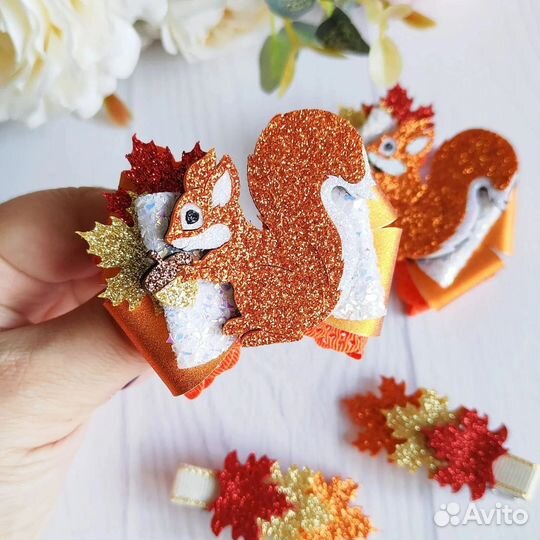 Бантики для волос (пара)