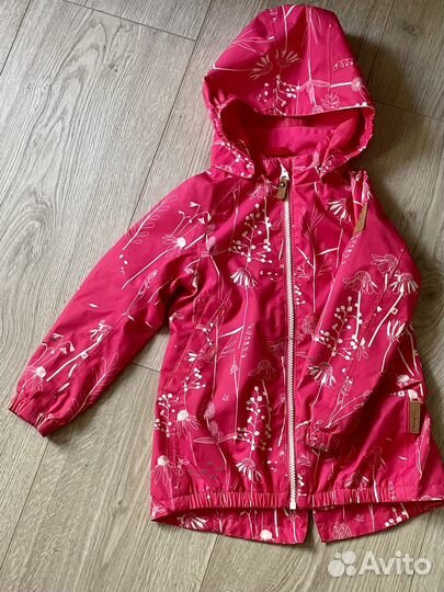 Плащ ветровка куртка reima для девочки 98