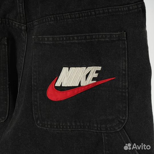 Шорты Nike x Supreme джинсовые