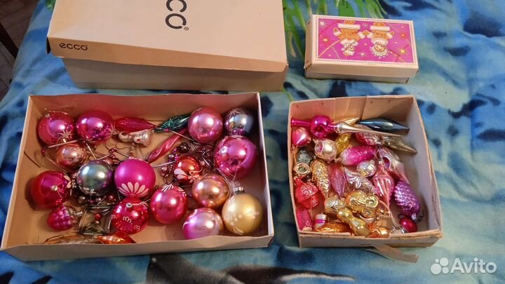 Елочные игрушки СССР