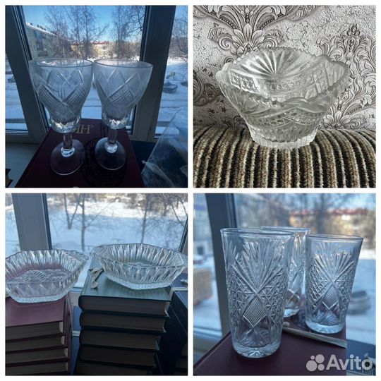 Хрустальная посуда СССР