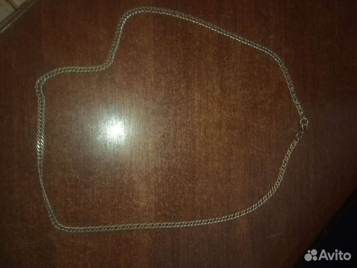 Мужская позолоченная цепь