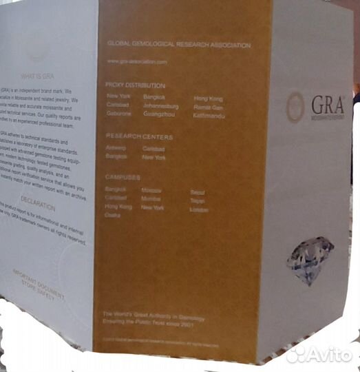 Муассанит 1 ct 6,5 mm dvvs1 идеал