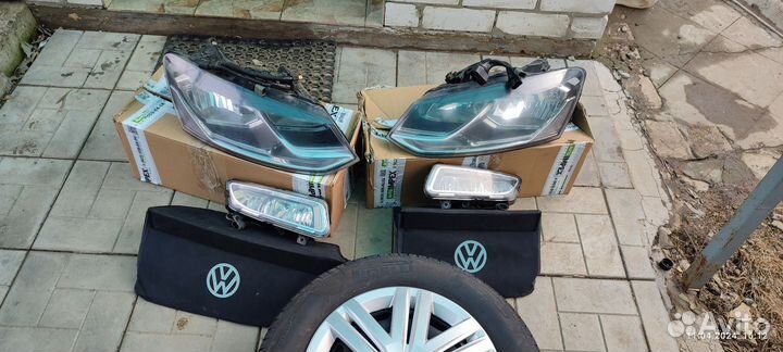 Фары на volkswagen polo седан
