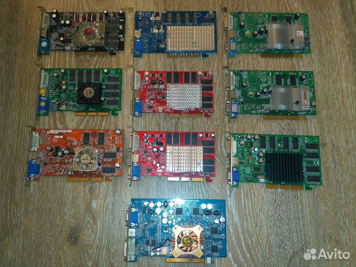 Видеокарты AGP