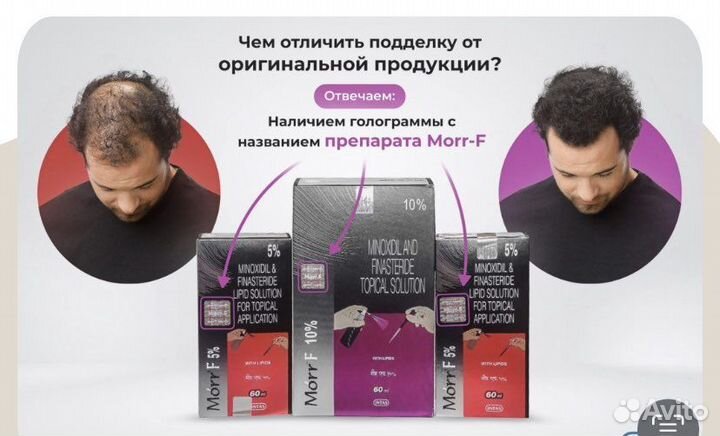 Миноксидил Morr F 5