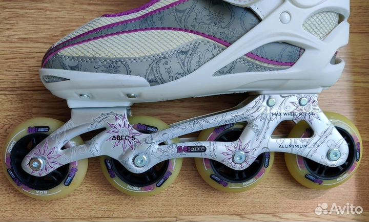 Роликовые коньки женские Reaction 38 размер