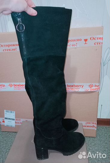 Сапоги ботфорты 38 размер