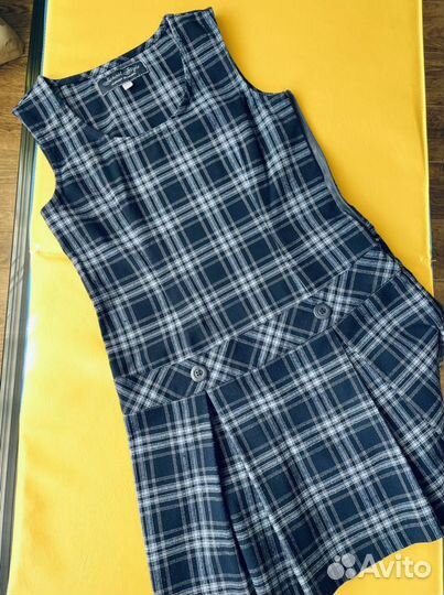 Школьная форма для девочки синяя