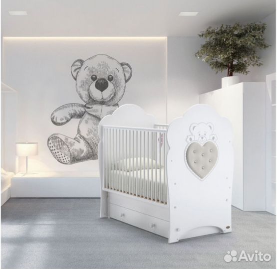 Детская кровать Nuovita Fortuna swing