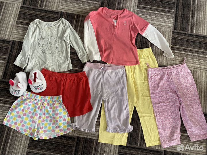 Вещи на девочку 2-4-6 лет вещи пакетом