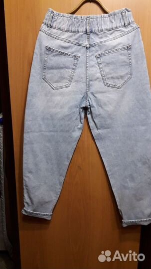 Джинсы бананы женские