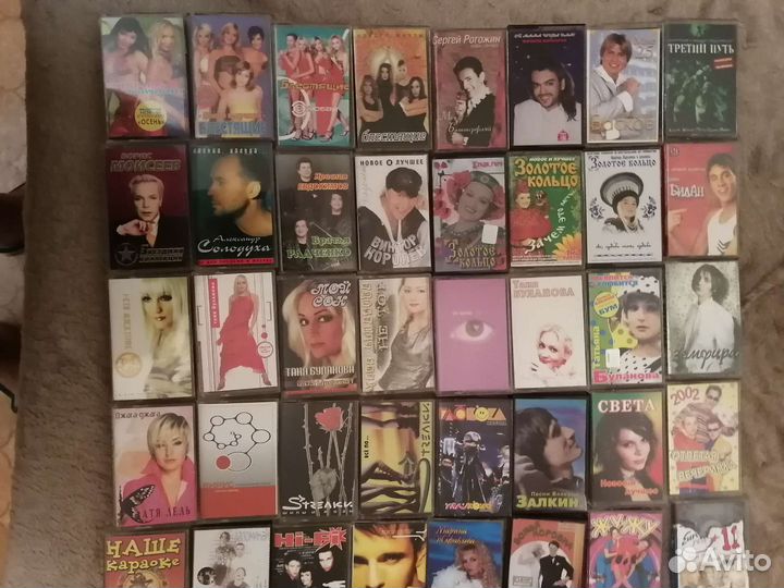 Аудио кассеты с записью