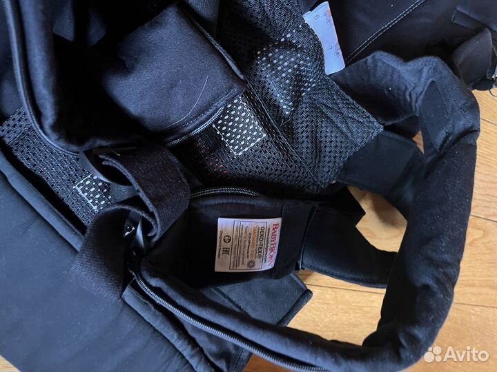 Рюкзак переноска кенгуру babybjorn one черный