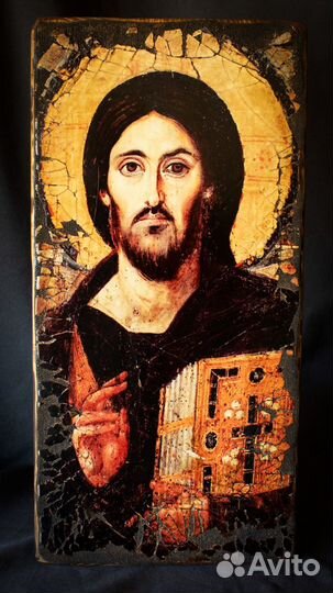 Икона деревянная 