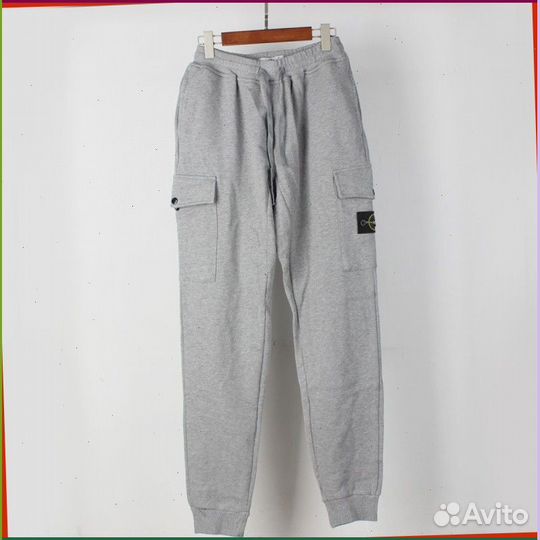 Карго штаны широкие Stone Island (Артикул: 29563)