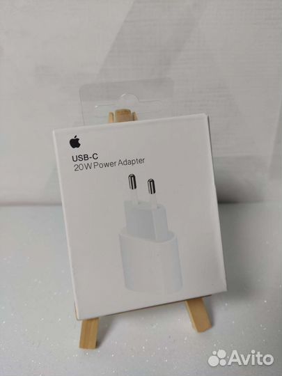 Apple адаптер 20w + кабель
