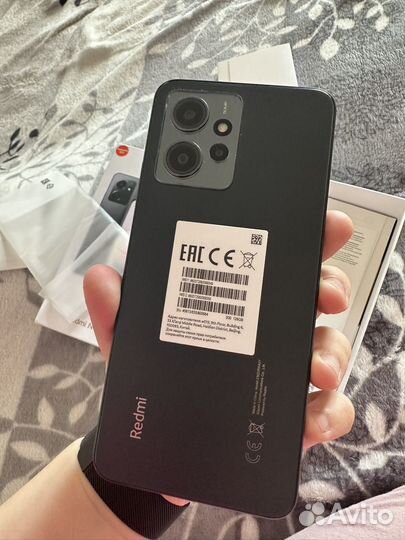 Телефон Xiaomi redmi note 12 4/128GB Onyx Gray