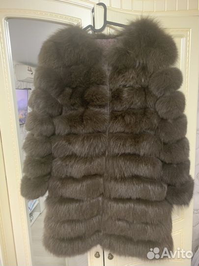 Шуба трансформер из песца