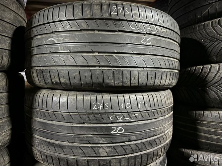 Continental ContiSportContact 5 245/45 R19 и 275/40 R19