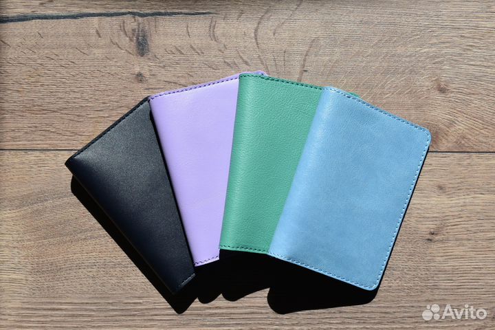 Обложка на паспорт кожаная