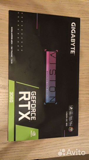 Видеокарта rtx 3060 12 гб