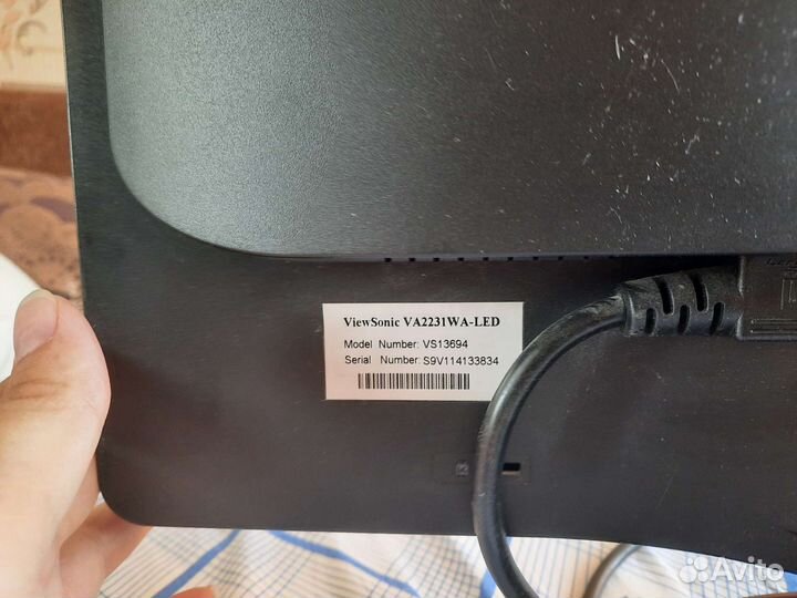Монитор viewsonic 22