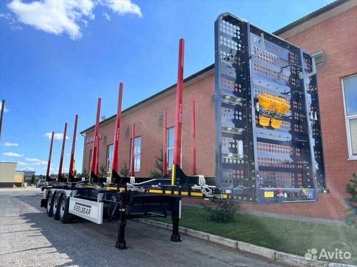 Полуприцеп лесовоз (сортиментовоз) Steelbear PT-24L, 2024